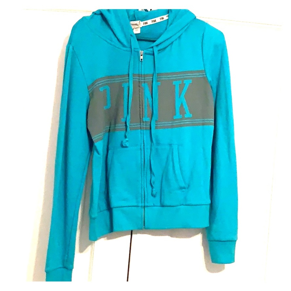 Pink zip up